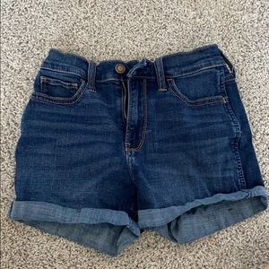 Hollister high waisted advanced stretch shorts